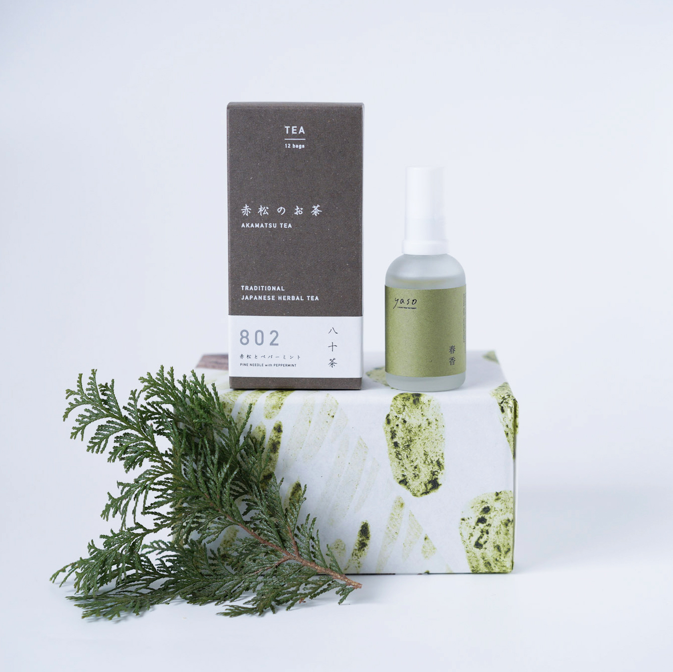 【期間限定】ルームミスト春香と八十茶802  Gift Set 