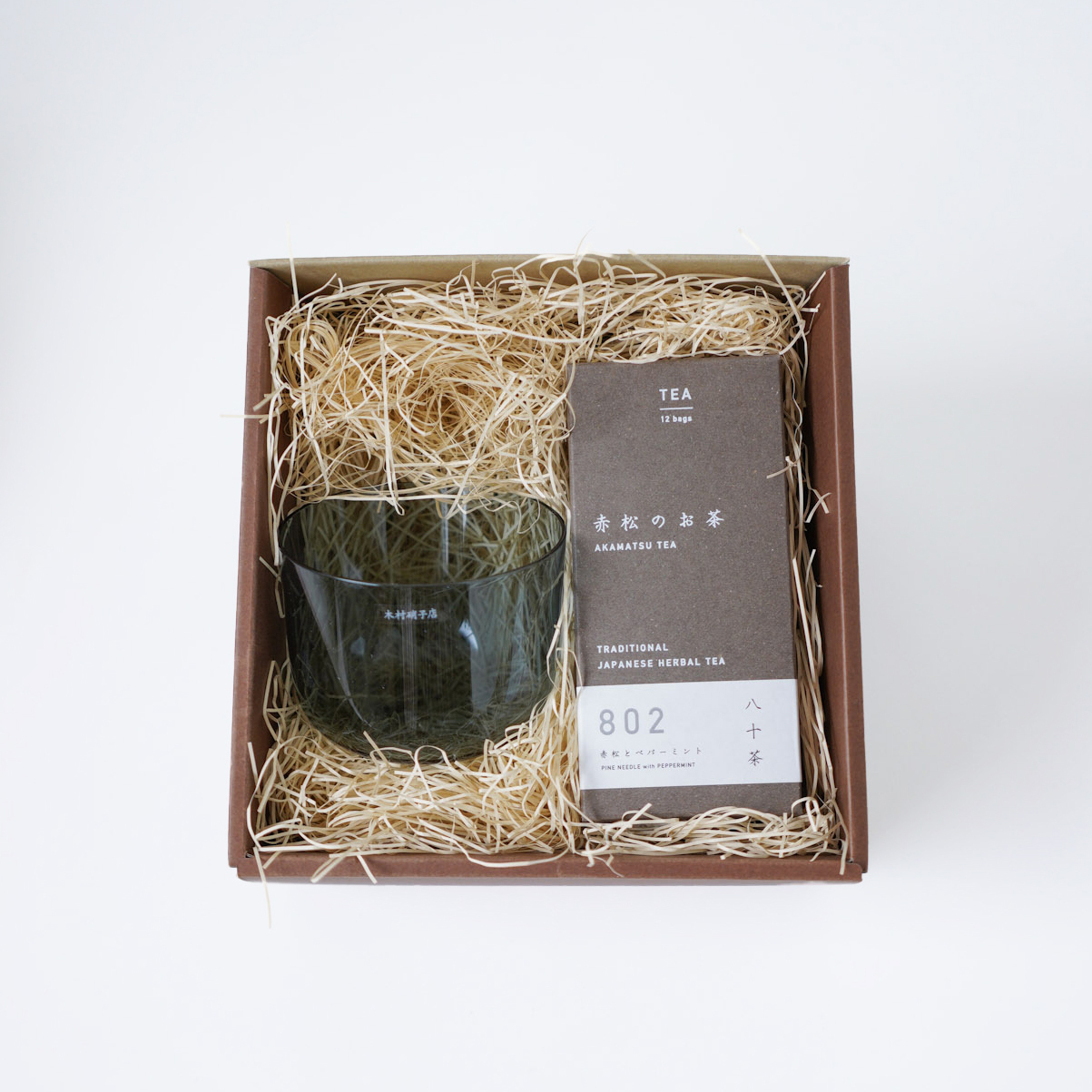 【期間限定】八十茶802 とグラス Gift Set(八十茶+グラス1つ)