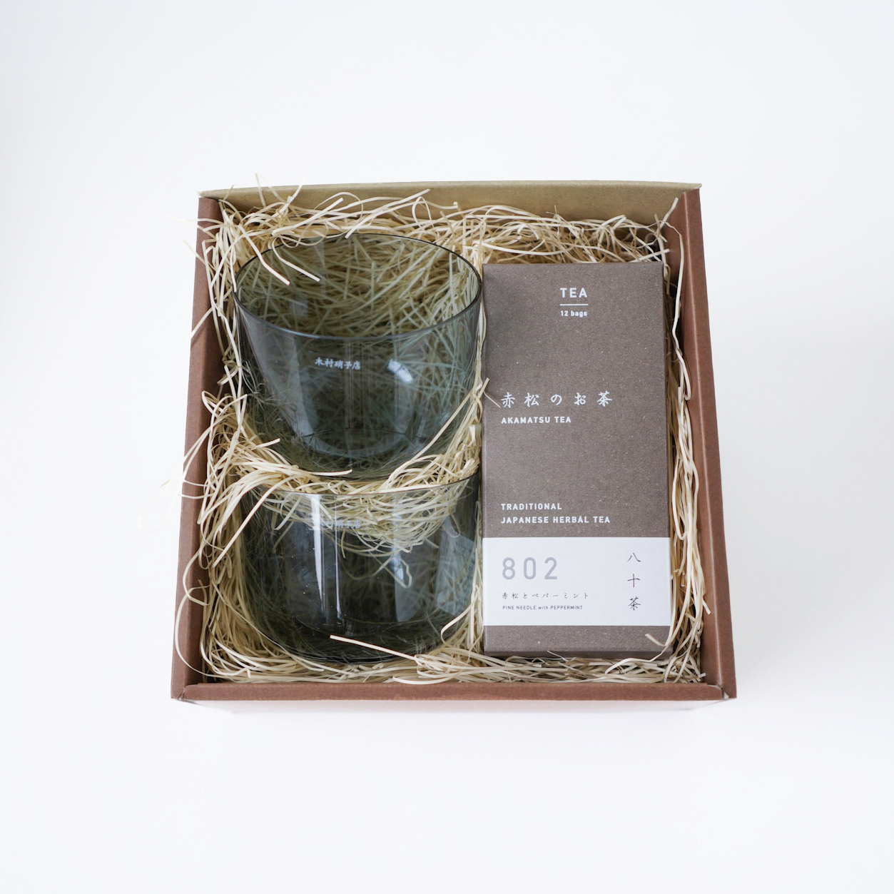 【期間限定】八十茶802 とグラス Gift Set(八十茶+グラス2つ)