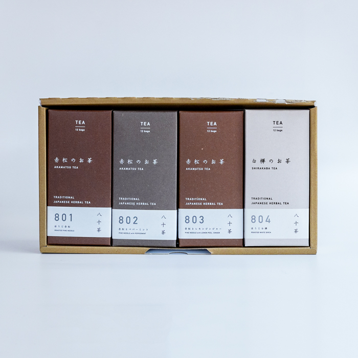  【GIFT SET】八十茶3種・4種(八十茶4種セット)