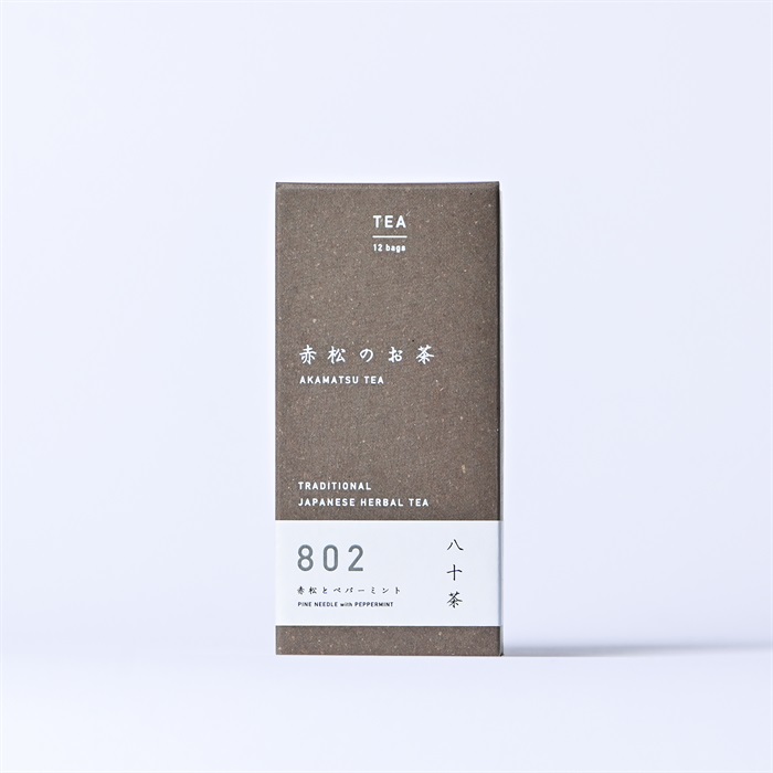 八十茶 802 赤松とペパーミント | 国産 松葉茶 (長野県)